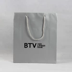 BTV High-end Business Type Copperplate Paper Bag Customization