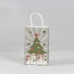 Christmas Tree Exquisite Gift Kraft Paper Bag