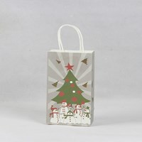 Christmas Tree Exquisite Gift Kraft Paper Bag