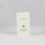 Custom White Plain Leather Food Bag