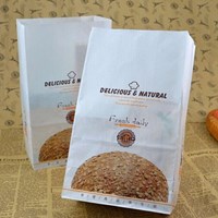 Fresh Simple Cowhide Food Bag Custom