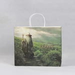 HOBBIT Aesthetic Art Style Cosmetics White Cardboard Paper Bag Customization