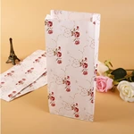 Red Rose Fashion Leather Food Bag Custom