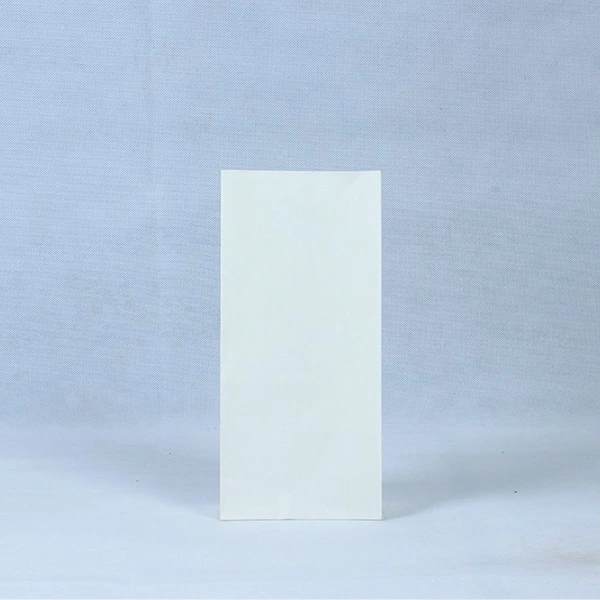 Simple White Leather Food Bag Customization