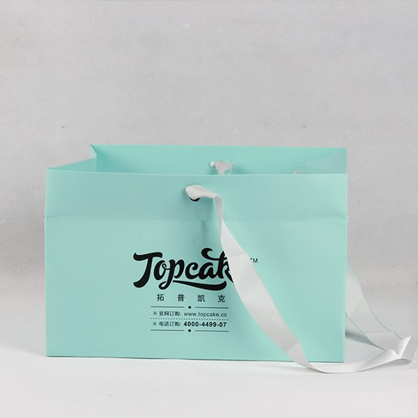 TOPCAKE Large Exquisite Gift Copperplate Paper Bag Customization