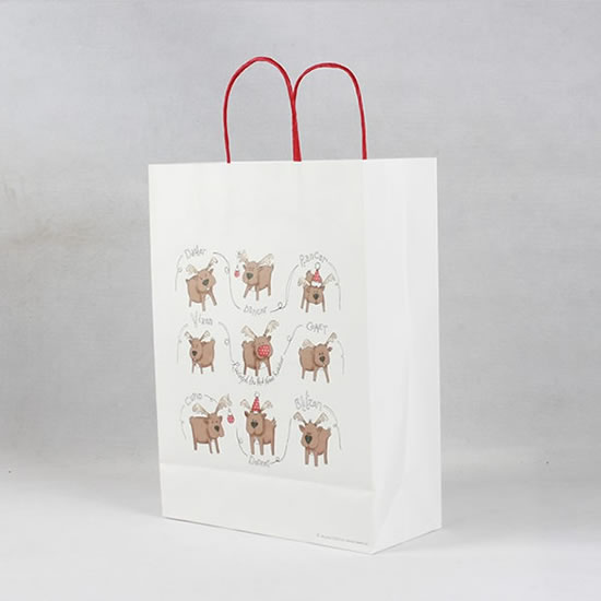 Where is the creative function of paper bag with sharp bottom