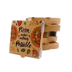 Wholesalers Factory High Quality Box For Corrugated Pizza Boxes With Logo Custom Printed Accepted