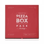 Wholesale High Quality Cheap Custom Logo Portable Reusable Corrugated Delivery Pizza Box from China Pizza Packaging 20000pcs