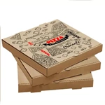 Hot selling caixa de pizza customized corrugated carton printing packaging paper pizza box