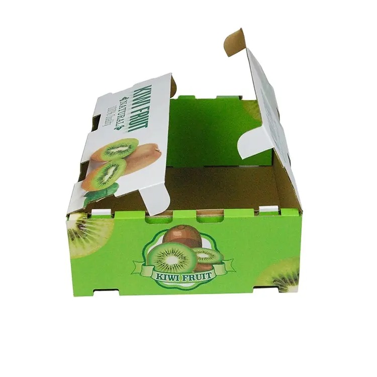 Fruit and vegetable carton box kiwi fruit package corrugated box