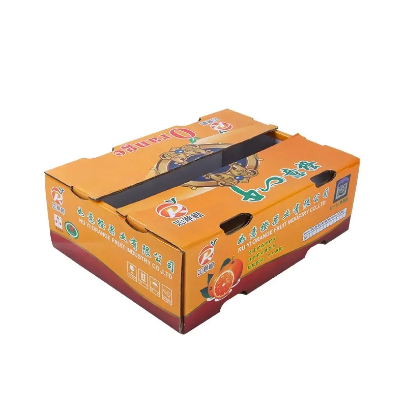 Custom Rigid Banana Boxes Mango 6kg Carton Cardboard Fruits Packaging Supplier For Strawberry Pineapples Vegetables Box