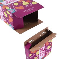 Wholesale Printing Colors Cardboard Fruit Juice Packaging Corrugated Carton Box