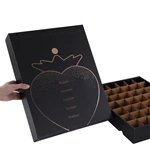 Wholesale Custom Printing Logo Corrugated Packing Fruit Strawberry Packaging Delivery Paper Gift Box