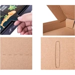 Custom Logo Eco Friendly Cartoon Printed Corrugated Cardboard Paper Pizza Box