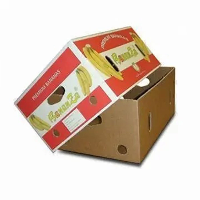 Corrugated paper fruit vegetable packaging box