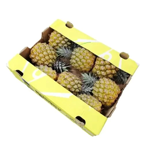 Good quality 5 layer corrugated fruit packaging pineapple carton box