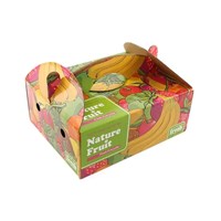 Dongguan manufacturer Custom Design Low Price multi sizes cardboard corrugated paper Fruit Packaging Boxes Banana Carton Box