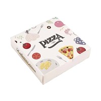 Takeaway Wholesale Different Size Corrugated Paper Pizza Box 6/8/10/12/13 Inch With Custom Logo