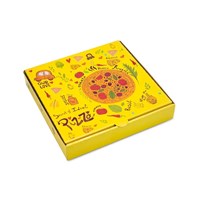 Takeaway Wholesale Different Size Corrugated Paper Pizza Box 6/8/10/12/13 Inch With Custom Logo