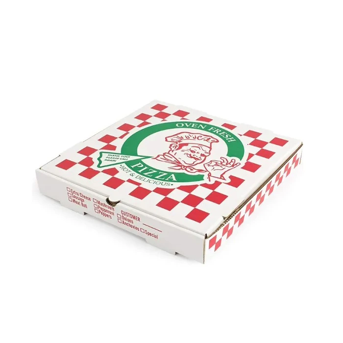 various size 9 Inch 12 Inch 13 Inch 14 Inch 16 Inch recycling Corrugated paper Printed Pizza Box