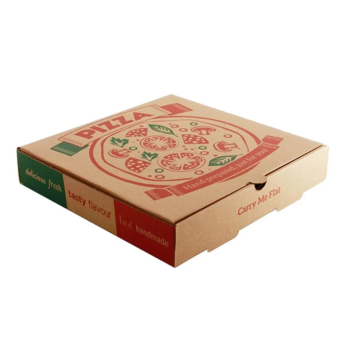 various size 9 Inch 12 Inch 13 Inch 14 Inch 16 Inch recycling Corrugated paper Printed Pizza Box