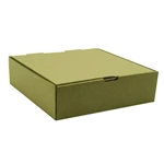 9 Inch Cheap Factory Package Cardboard Delivery Food Grade Customized Black Corrugated Pizza Box