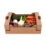Custom Best Price China Corrugated Paper Fruit/Vegetable carton packing Box for tomatoes