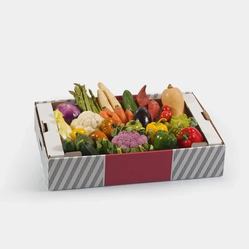 Custom Best Price China Corrugated Paper Fruit/Vegetable carton packing Box for tomatoes