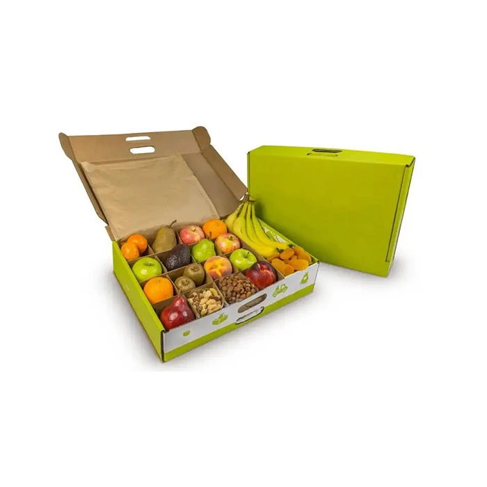 Custom Best Price China Corrugated Paper Fruit/Vegetable carton packing Box for tomatoes