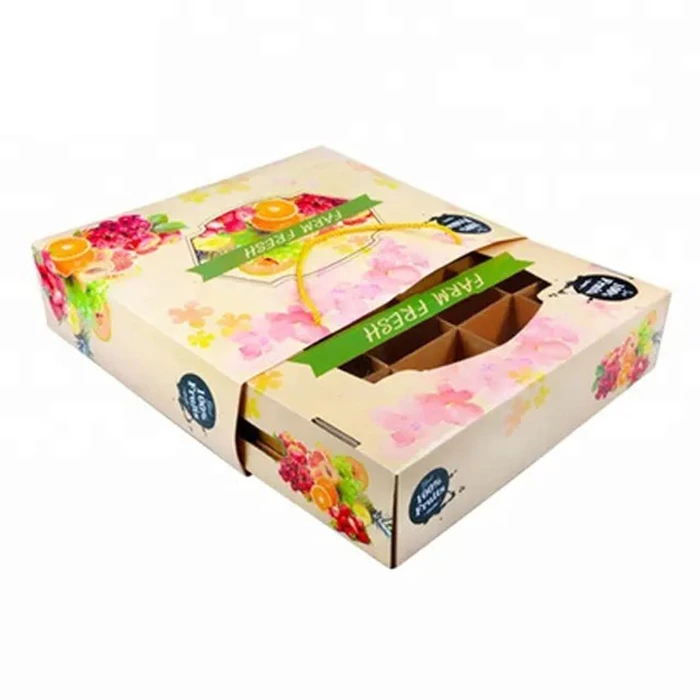 Fresh Fruit Packaging Box Corrugated Carton packing Box For Apple