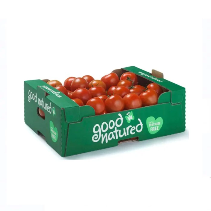 Custom Vegetable Fruit Tomato Packing Corrugated Carton Box