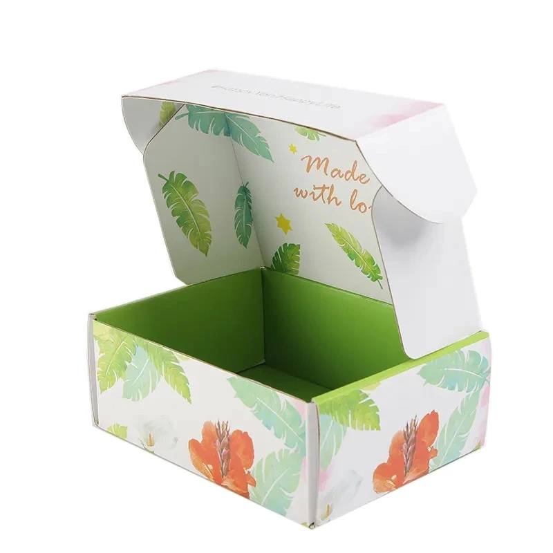 Wholesale High-quality Logo printed Recycled Free design Display packaging Fruit cherry pineapple Corrugated cardboard boxes D
