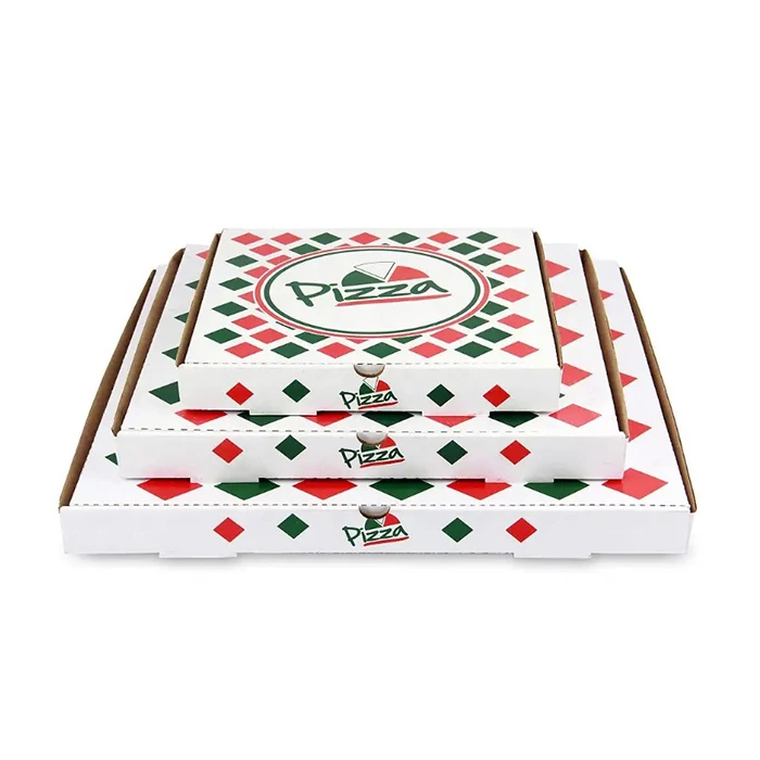 12 16 18 inch pizza boxes wholesale Custom Corrugated Carton packing cheap price Pizza box with logo