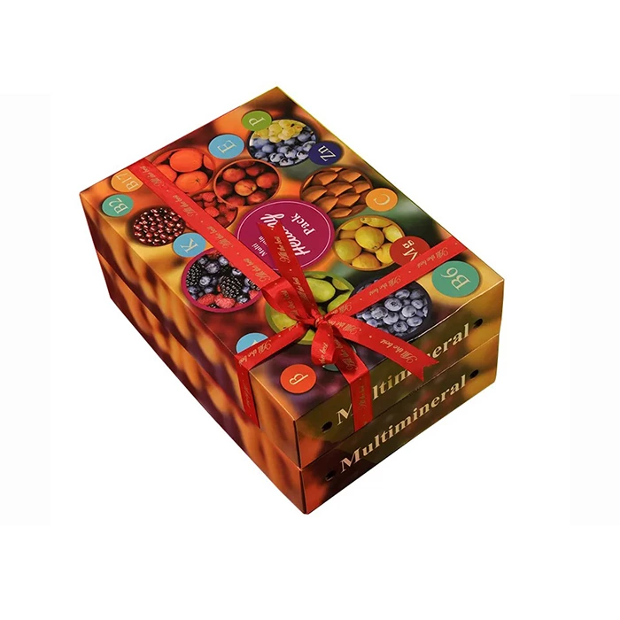 corrugated backing fruit food packaging box special-shaped gift box