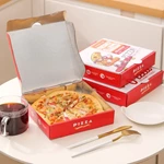 Various Sizes Custom Cheap Pizza Box With Logo Corrugated Custom Pizza Box Wholesale Pizza Boxes