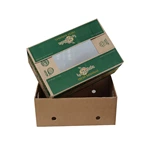 Custom cardboard banana carton box price for fruit and vegetable