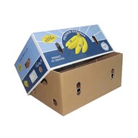 Wholesale durable corrugated banana fruit packing shipping carton boxes