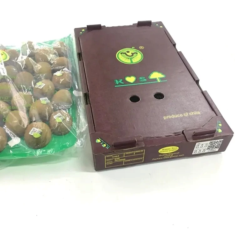 Luxury Corrugated Fruit Vegetable Paper Packaging Box with lid