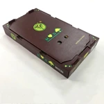 Luxury Corrugated Fruit Vegetable Paper Packaging Box with lid