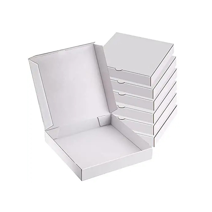 Cheap White Corrugated Cardboard Pizza Box Wholesale Pizza Box Supplier Custom Pizza Paper Boxes