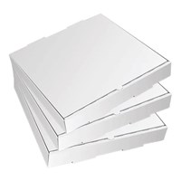 Cheap White Corrugated Cardboard Pizza Box Wholesale Pizza Box Supplier Custom Pizza Paper Boxes