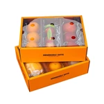 2021 Hot sale packaging gift fruits box,custom printed rectangle corrugated box fruit box with transparent cover