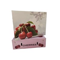 Custom Vegetable Cardboard Box Fruit caja de Tomato Packing Corrugated Carton Box