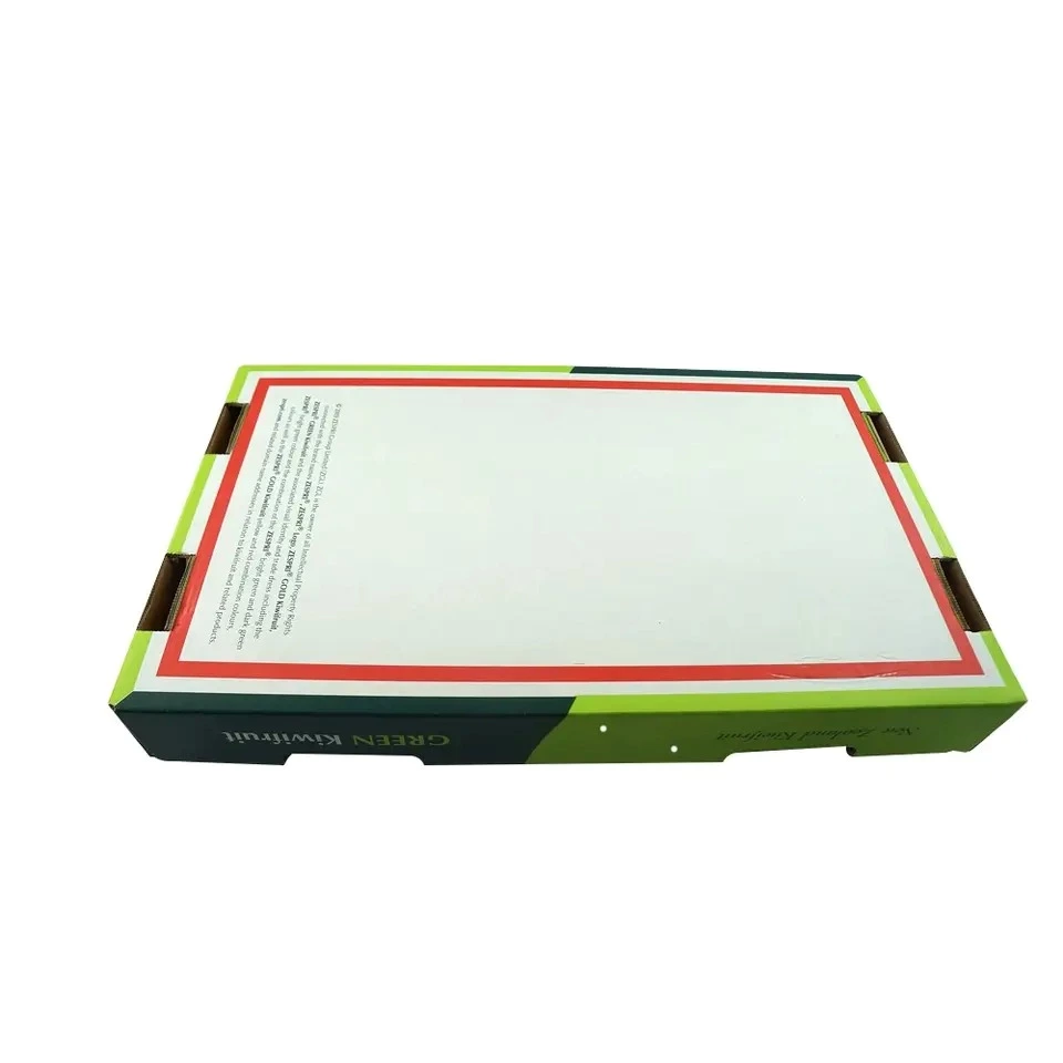 Shipping Packaging Corrugated Packing Cardboard Boxes Biodegradable Kiwi Avocado Box for Green Elegant Paper Packaging Boxes