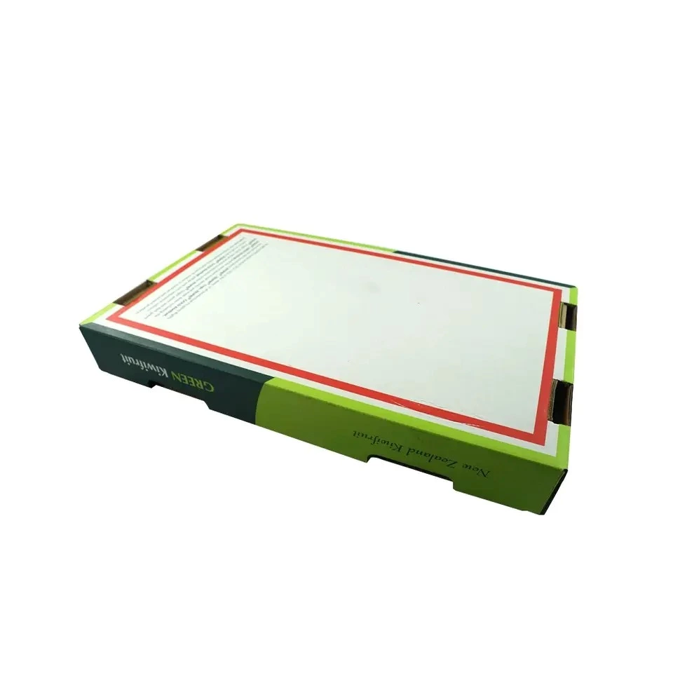 Shipping Packaging Corrugated Packing Cardboard Boxes Biodegradable Kiwi Avocado Box for Green Elegant Paper Packaging Boxes