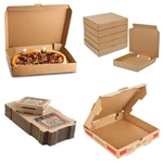 2023 Custom Logo Printing pizza box corrugated paper reusable pizza packing box