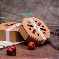 High quality Customized Logo Elegant Corrugated Paper Gift Box Fruit Box