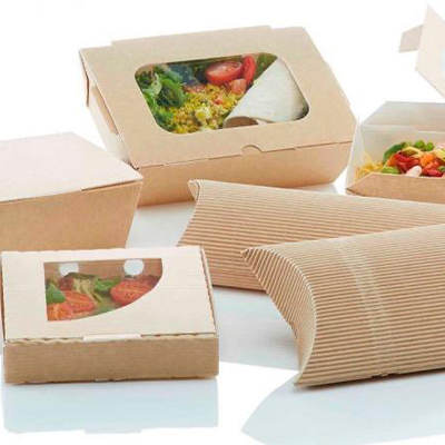 Describe the advantages of disposable paper salad boxes